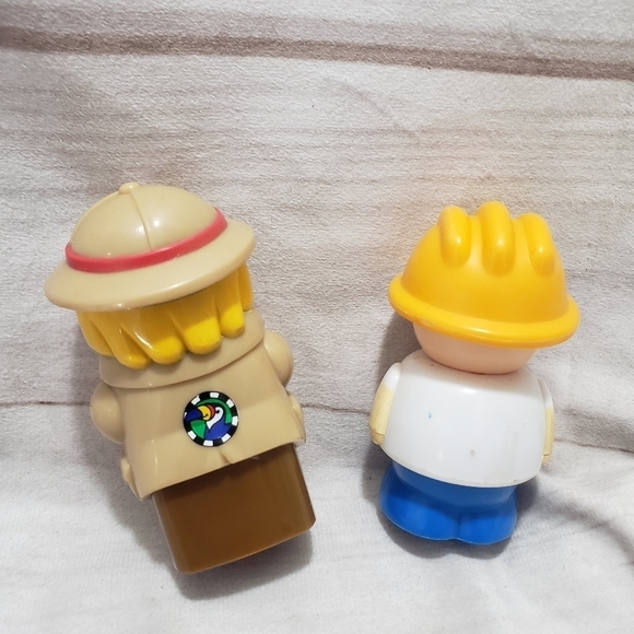 Mega Bloks Safari Tour Guide Shelcore Blocks Construction Worker Figures Pretend - Picture 8 of 9